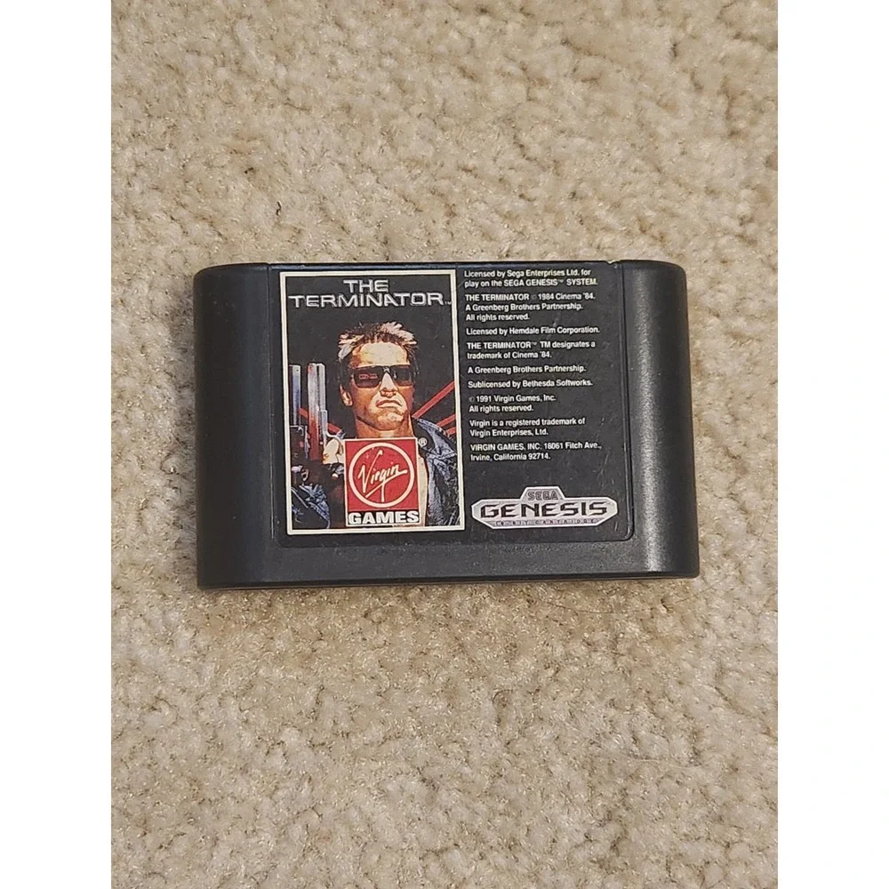 The Terminator (Sega Genesis, 1991) Cartrige only